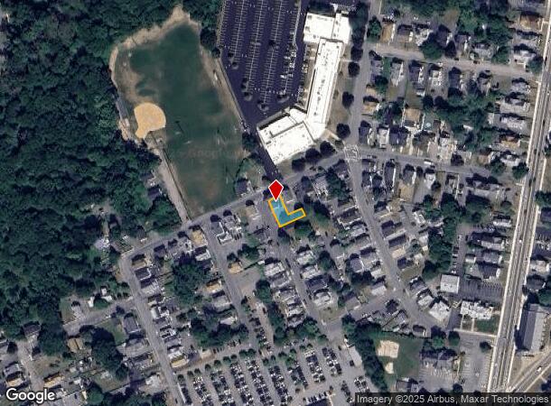  38 Adams St, Taunton, MA Parcel Map