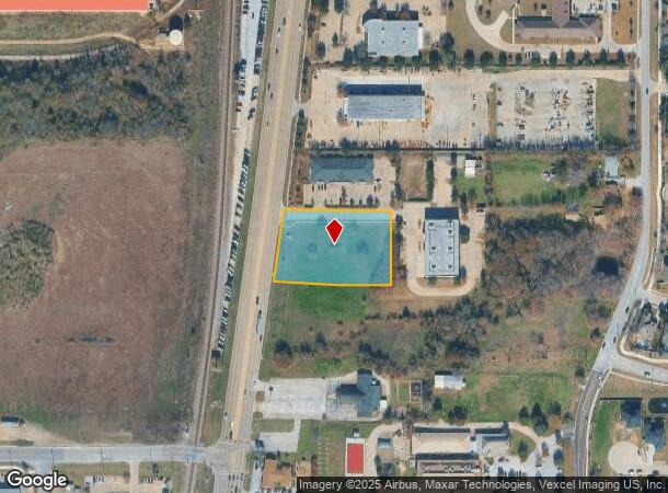  1271 S Main St, Fort Worth, TX Parcel Map