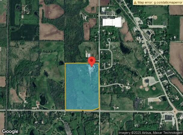  1825 Mayfield Rd, Richfield, WI Parcel Map