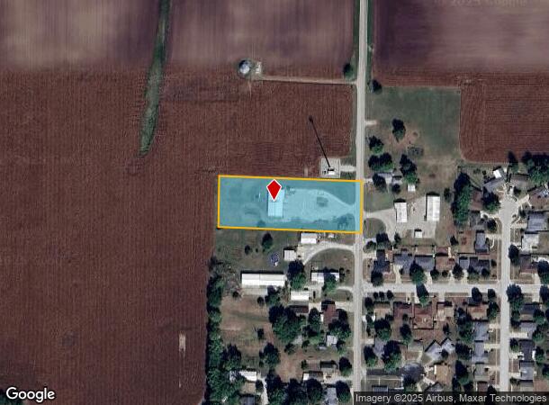 1017 N 33Rd St, Mattoon, IL Parcel Map