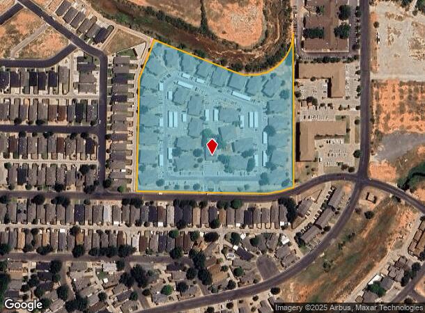 4022 Green Meadow Dr, San Angelo, TX Parcel Map