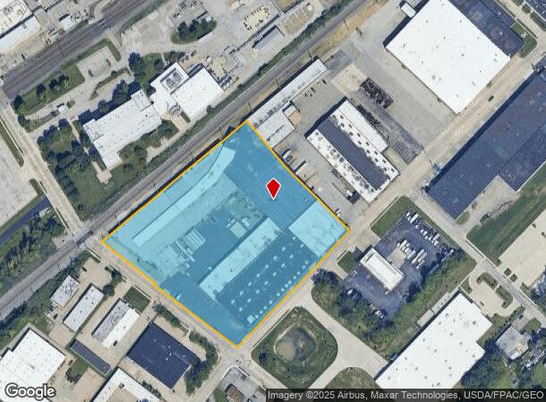  1351 Lloyd Rd, Wickliffe, OH Parcel Map