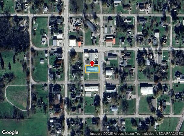  205 N High St, Blakesburg, IA Parcel Map