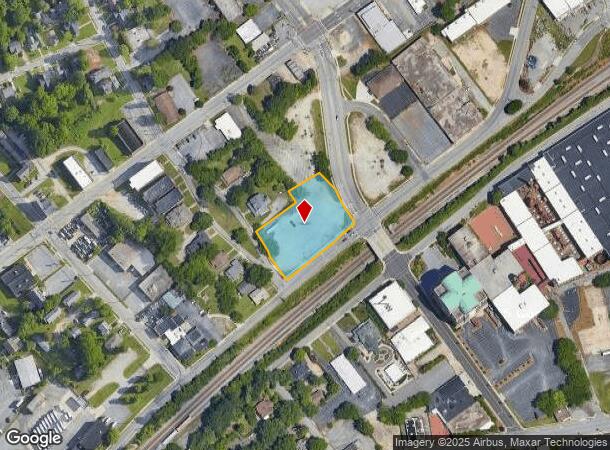  512 W Martin Luther King Jr Dr, High Point, NC Parcel Map