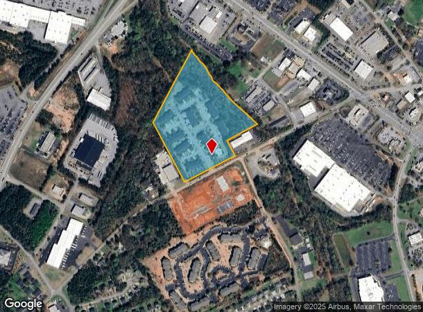 100 Hudson Cir, Anderson, SC Parcel Map