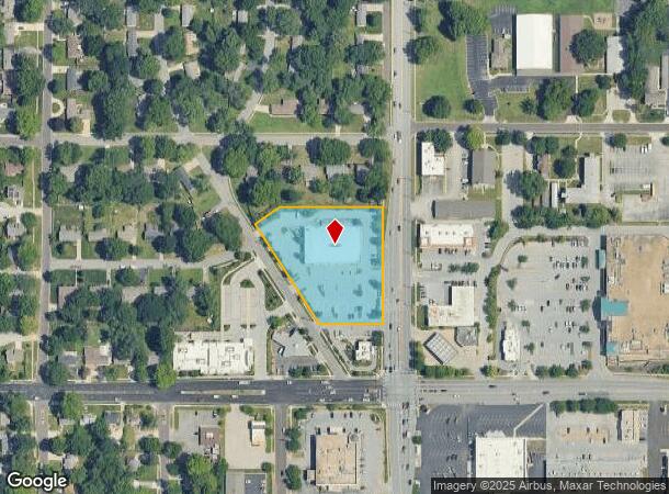  7420 Metcalf Ave, Overland Park, KS Parcel Map