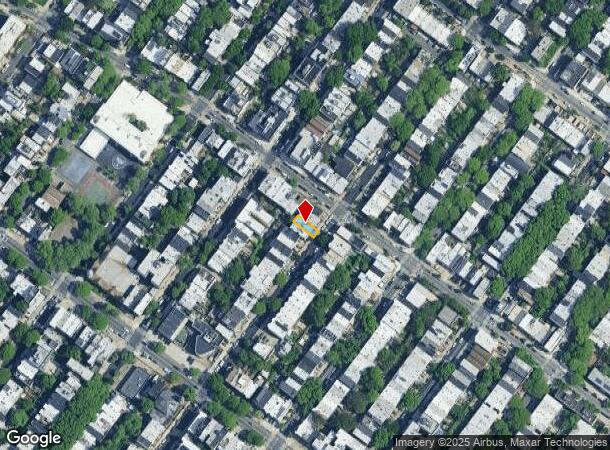  107 Cornelia St, Brooklyn, NY Parcel Map