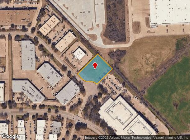  2901 Skyway Cir N, Irving, TX Parcel Map
