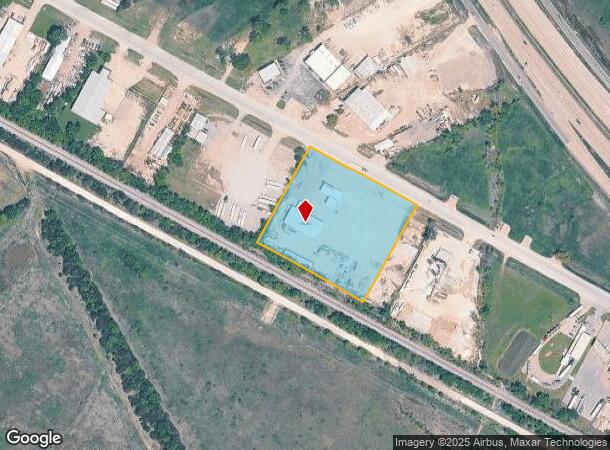 2709 S Kaufman St, Ennis, TX Parcel Map