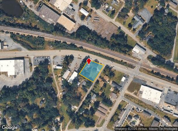  1128 E Main St, Easley, SC Parcel Map