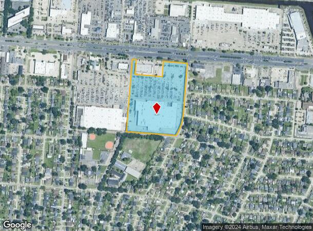  8912 Veterans Memorial Blvd, Metairie, LA Parcel Map