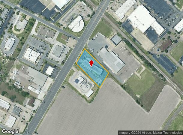  1202 N Ed Carey Dr, Harlingen, TX Parcel Map