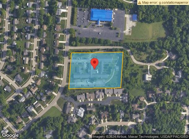  208 N Cassel Rd, Vandalia, OH Parcel Map