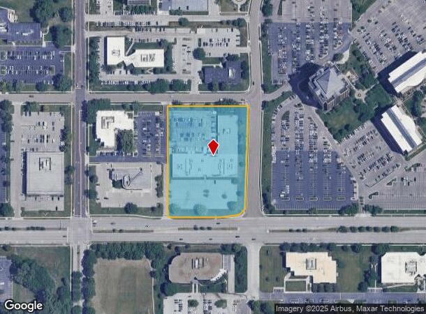  7600 College Blvd, Overland Park, KS Parcel Map