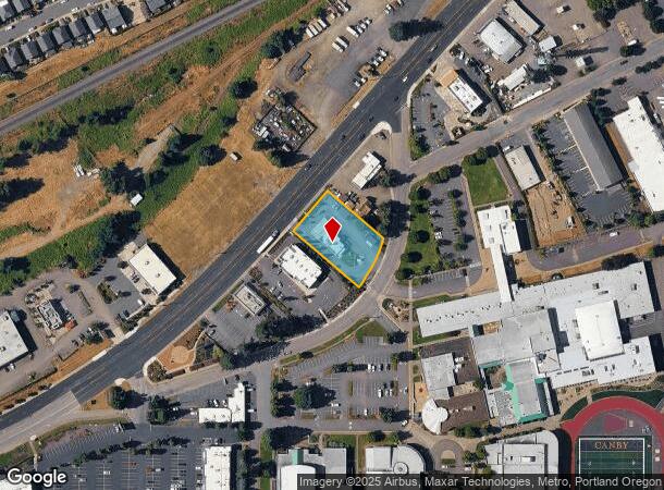  845 Sw 1St Ave, Canby, OR Parcel Map