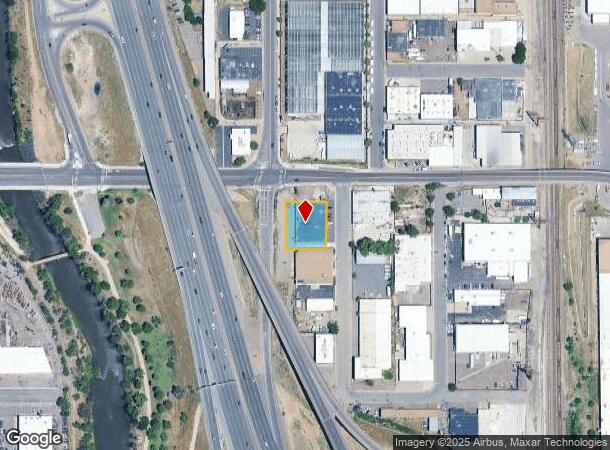 781 Vallejo St, Denver, CO Parcel Map