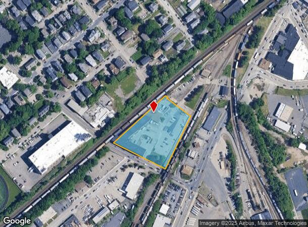 75 Hammond St, Worcester, MA Parcel Map