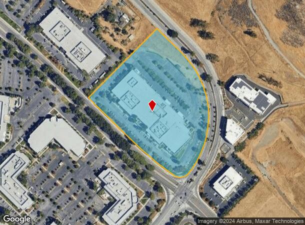  5850 Hellyer Ave, San Jose, CA Parcel Map