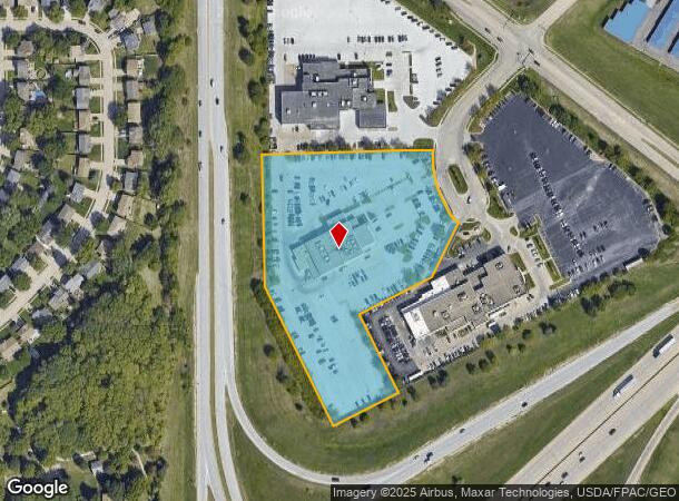  7108 S 124Th Cir, La Vista, NE Parcel Map