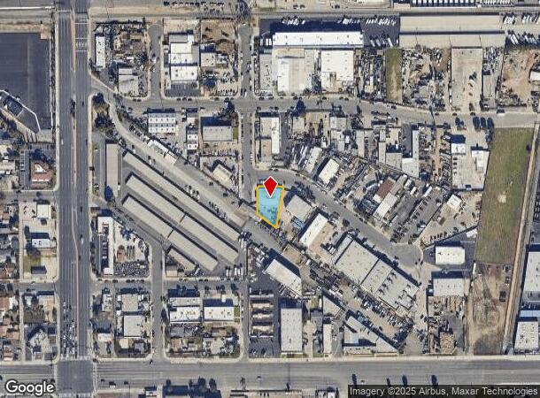 8100 Electric Ave, Stanton, CA Parcel Map