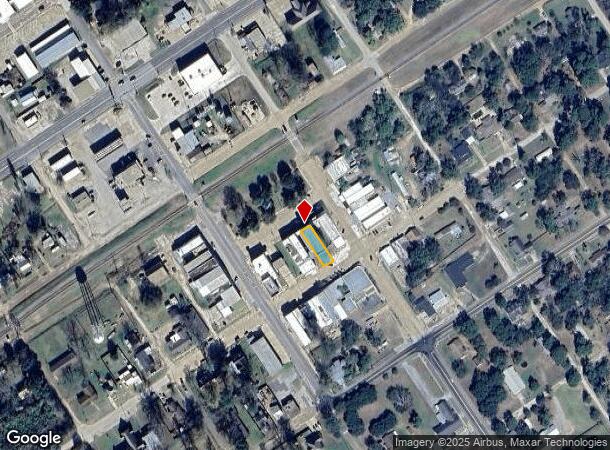  150 Park Plz, Timpson, TX Parcel Map