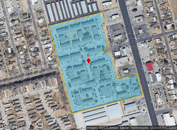  3727 Andrews Hwy, Odessa, TX Parcel Map