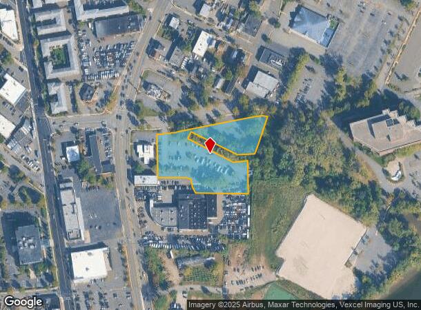 University Plaza Dr, Hackensack, NJ Parcel Map