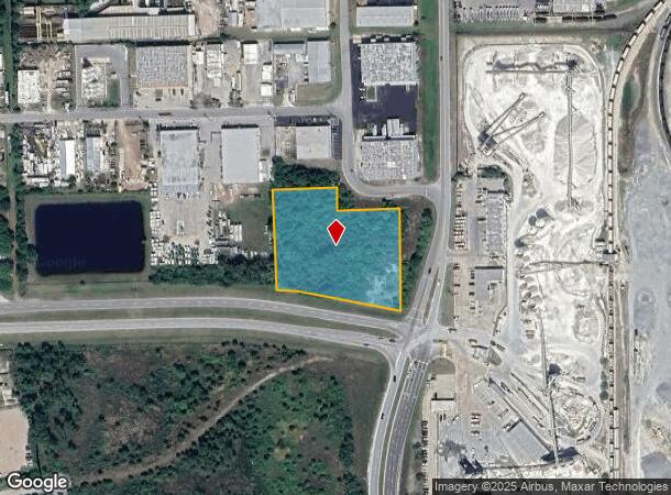 3390 Lathem Dr, Cocoa, FL Parcel Map