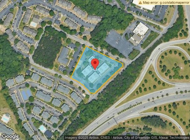  211 Century Dr, Greenville, SC Parcel Map