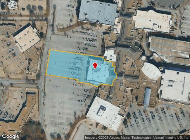  3881 S Cooper St, Arlington, TX Parcel Map