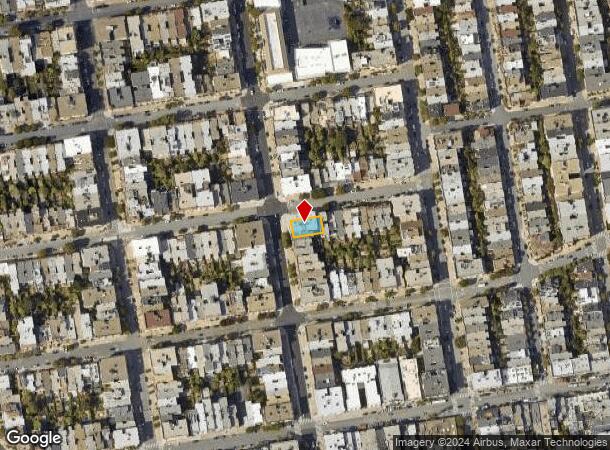  2185 Bay St, San Francisco, CA Parcel Map