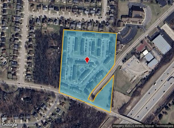 962 Franklin Commons Dr, Franklin, OH Parcel Map