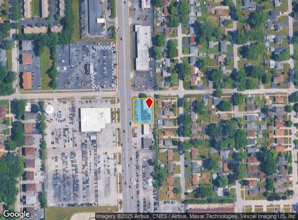 14501 Cicero Ave, Midlothian, IL Parcel Map