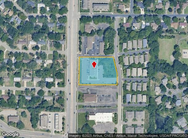 10141 University Ave Ne, Minneapolis, MN Parcel Map