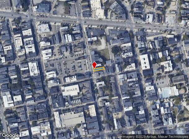  1408 Walnut St, Cincinnati, OH Parcel Map