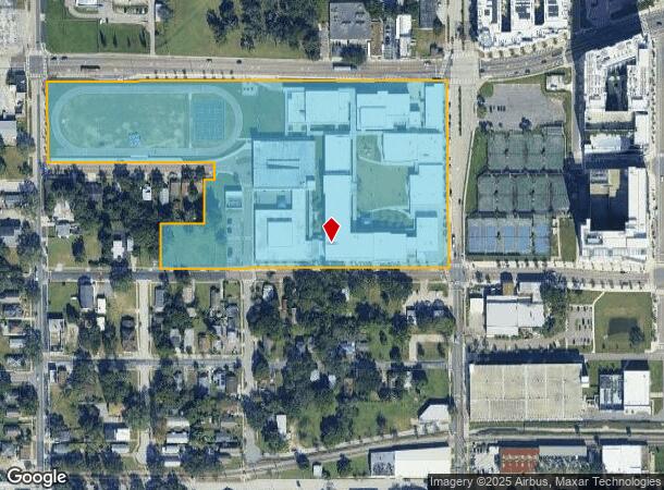  701 W Livingston St, Orlando, FL Parcel Map