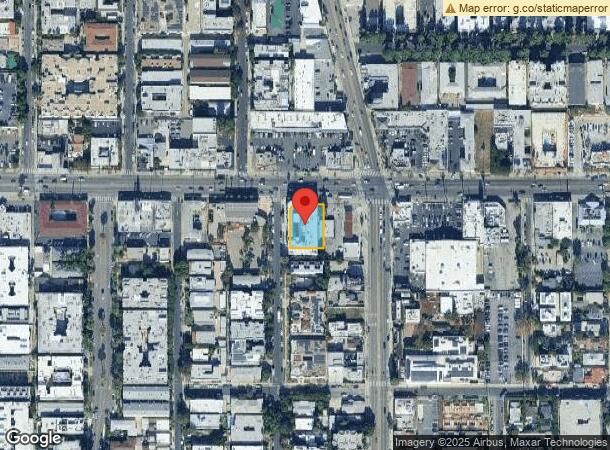  7120 W Sunset Blvd, Los Angeles, CA Parcel Map