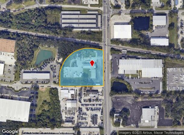  201 S Falkenburg Rd, Tampa, FL Parcel Map