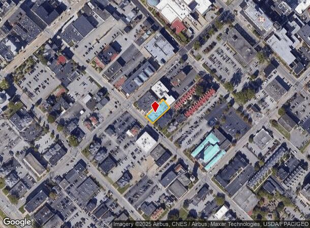 1206 Quarrier St, Charleston, WV Parcel Map