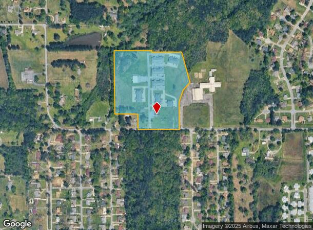 3301 Ridgway Rd, Pine Bluff, AR Parcel Map