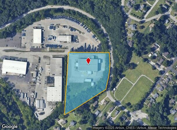  78 Industrial Way, Carnegie, PA Parcel Map