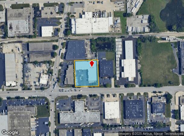 1430 W Fullerton Ave, Addison, IL Parcel Map