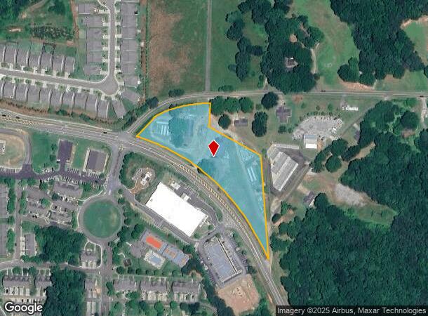 4195 Hickory Flat Hwy, Canton, GA Parcel Map