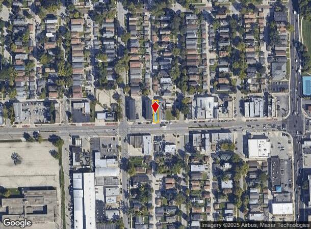  7309 Roosevelt Rd, Forest Park, IL Parcel Map