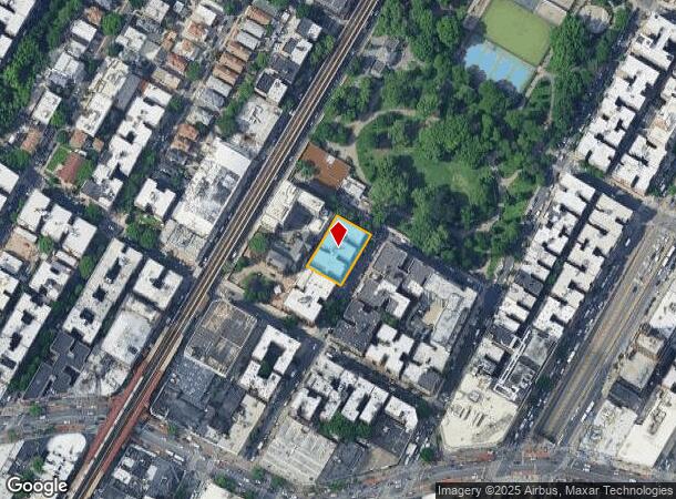  2525 Morris Ave, Bronx, NY Parcel Map