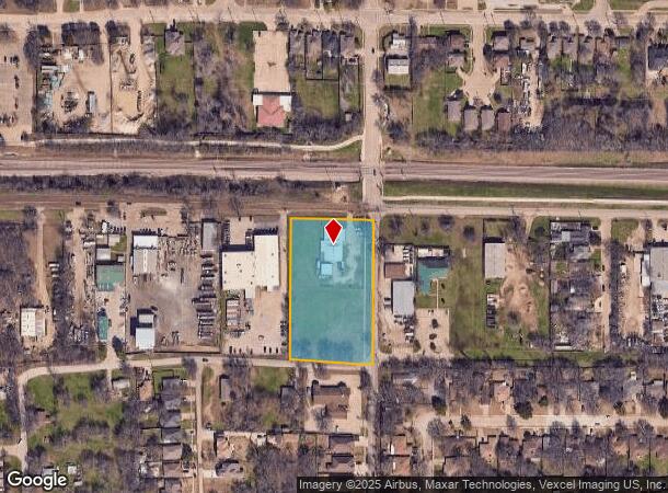  100 W Rock Island Rd, Grand Prairie, TX Parcel Map