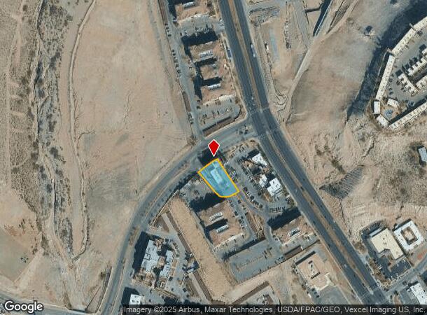  110 Montecillo Blvd, El Paso, TX Parcel Map