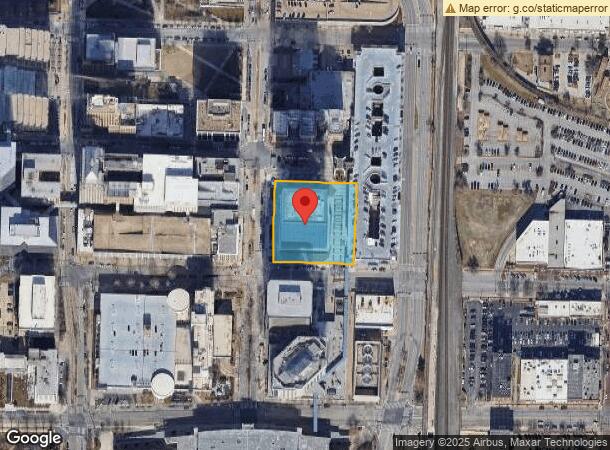  100 N Broadway Ave, Oklahoma City, OK Parcel Map