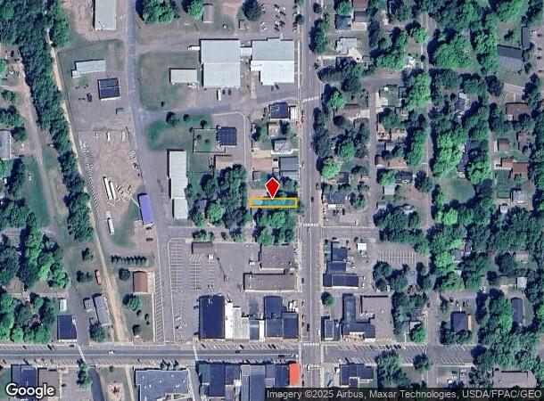 203 Wisconsin Ave N, Frederic, WI Parcel Map