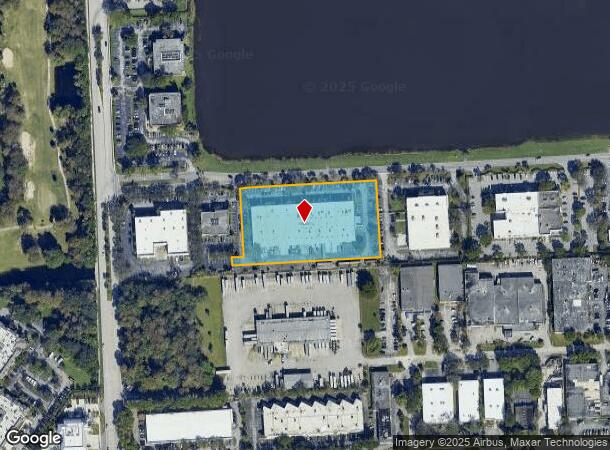 3400 Gateway Dr, Pompano Beach, FL Parcel Map